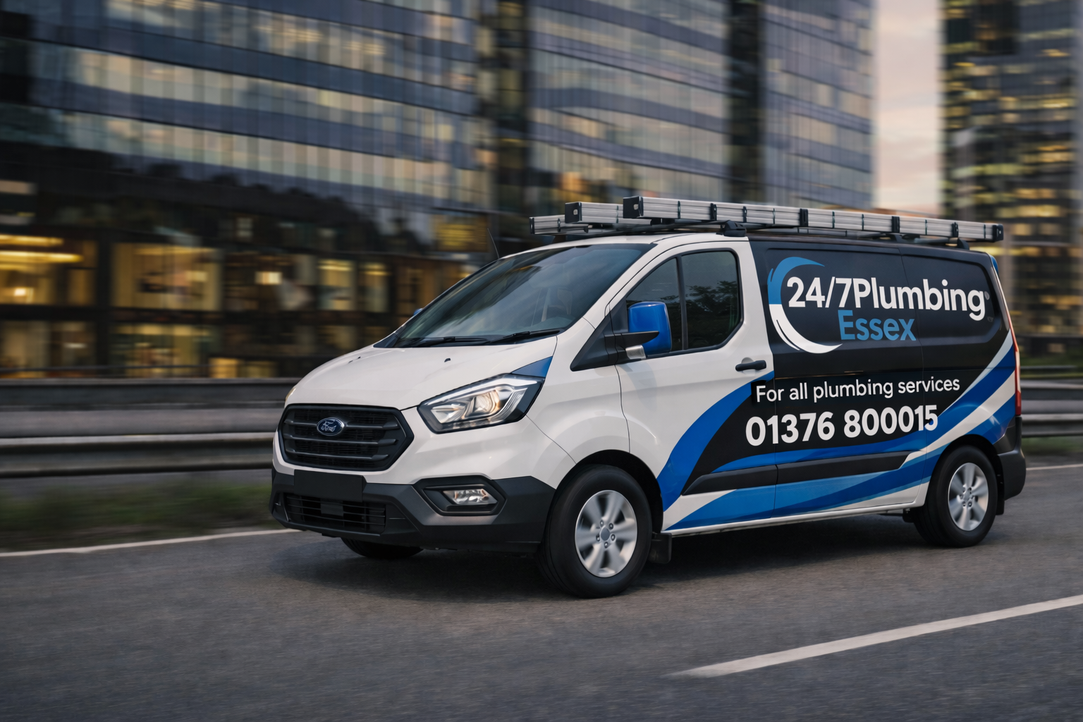 24/7 Plumbing Essex Service Van